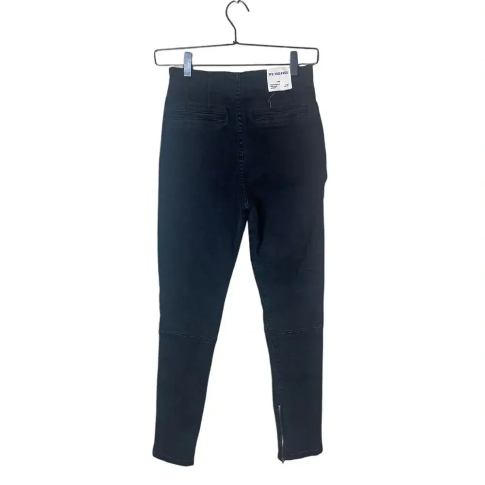 Free People Black Skinny Jeans - Picture 9 of 10